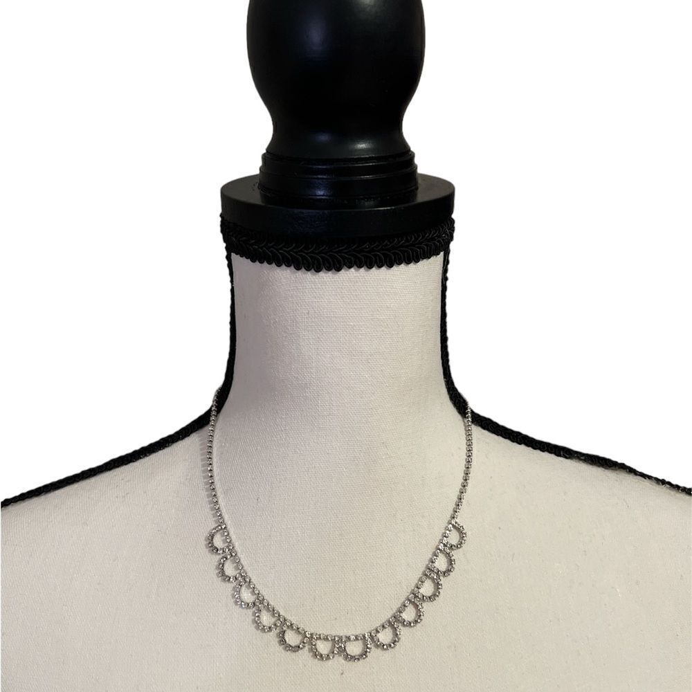 Act II 8” sparkly necklace.